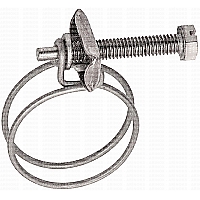 Paslanmaz Tel Kelepçe (A2) 304 Kalite DOUBLE WIRES HOSE CLAMPS