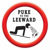 FUNNY BOATING STICKERS